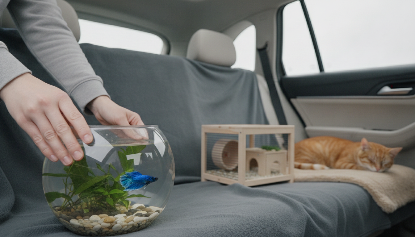 Easiest Apartment Pets: Fish, Hamsters, and Cats